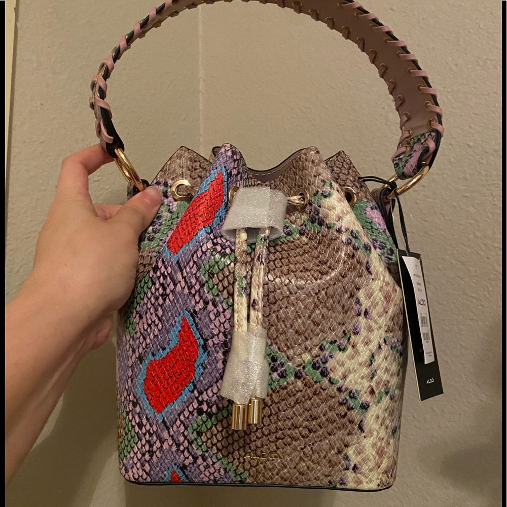 ALDO Brand new snake colorful print